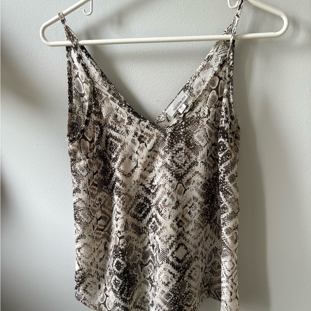 Allison Joy Snake Print Camisole - XS